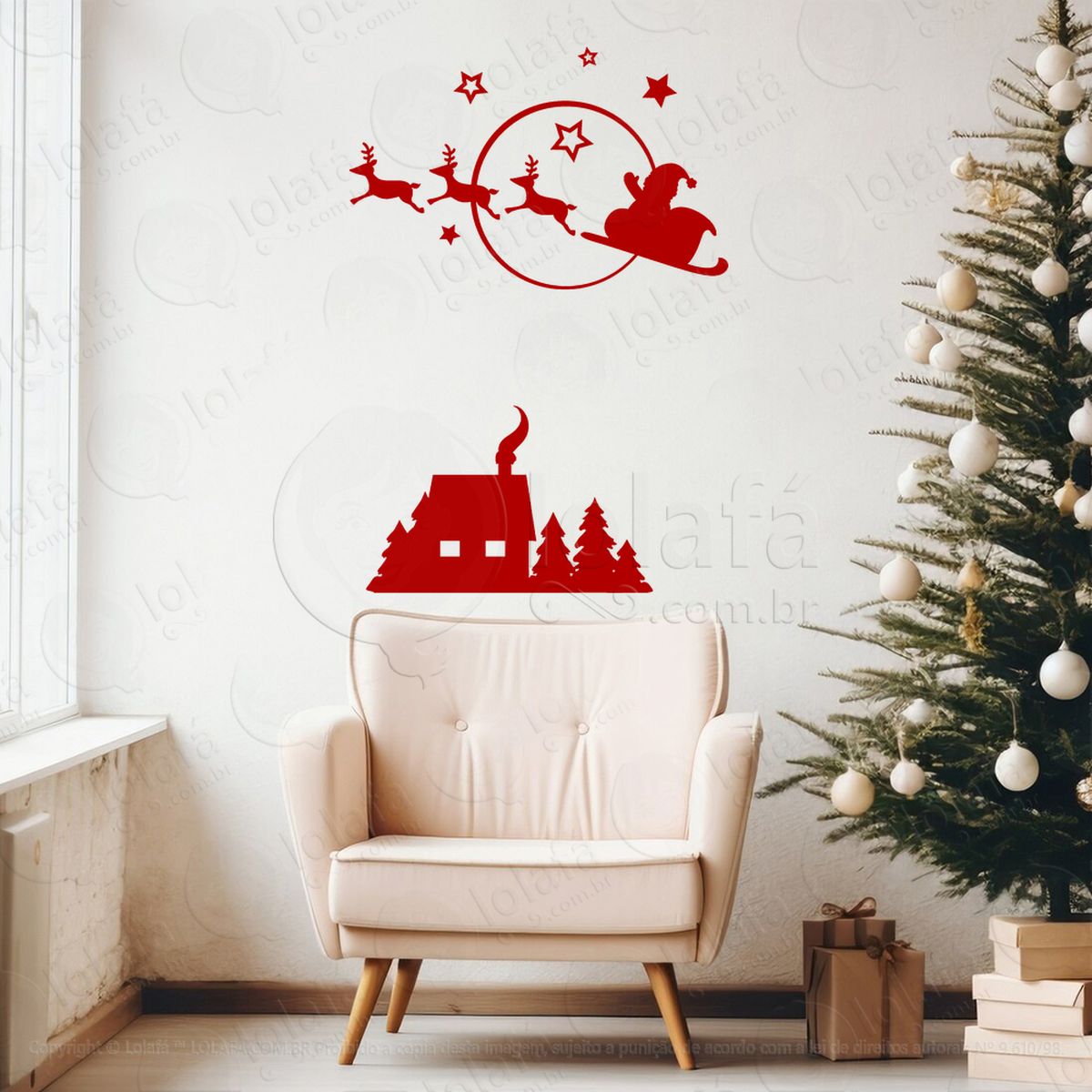 adesivo d natal 000705 2
