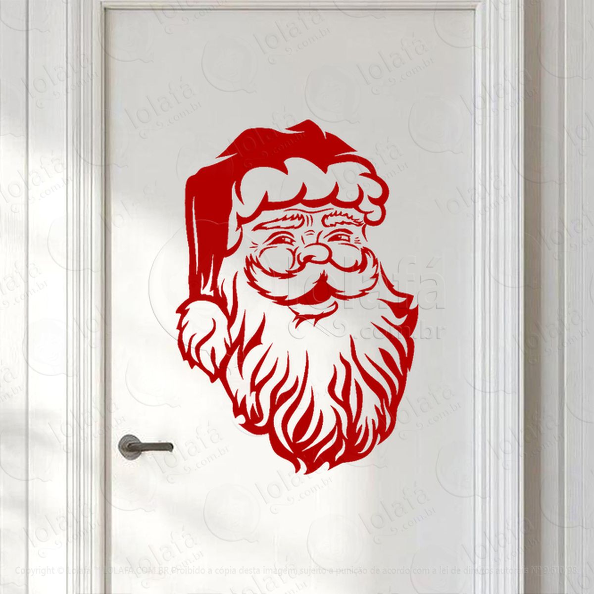 papai noel adesivos de natal mod:736