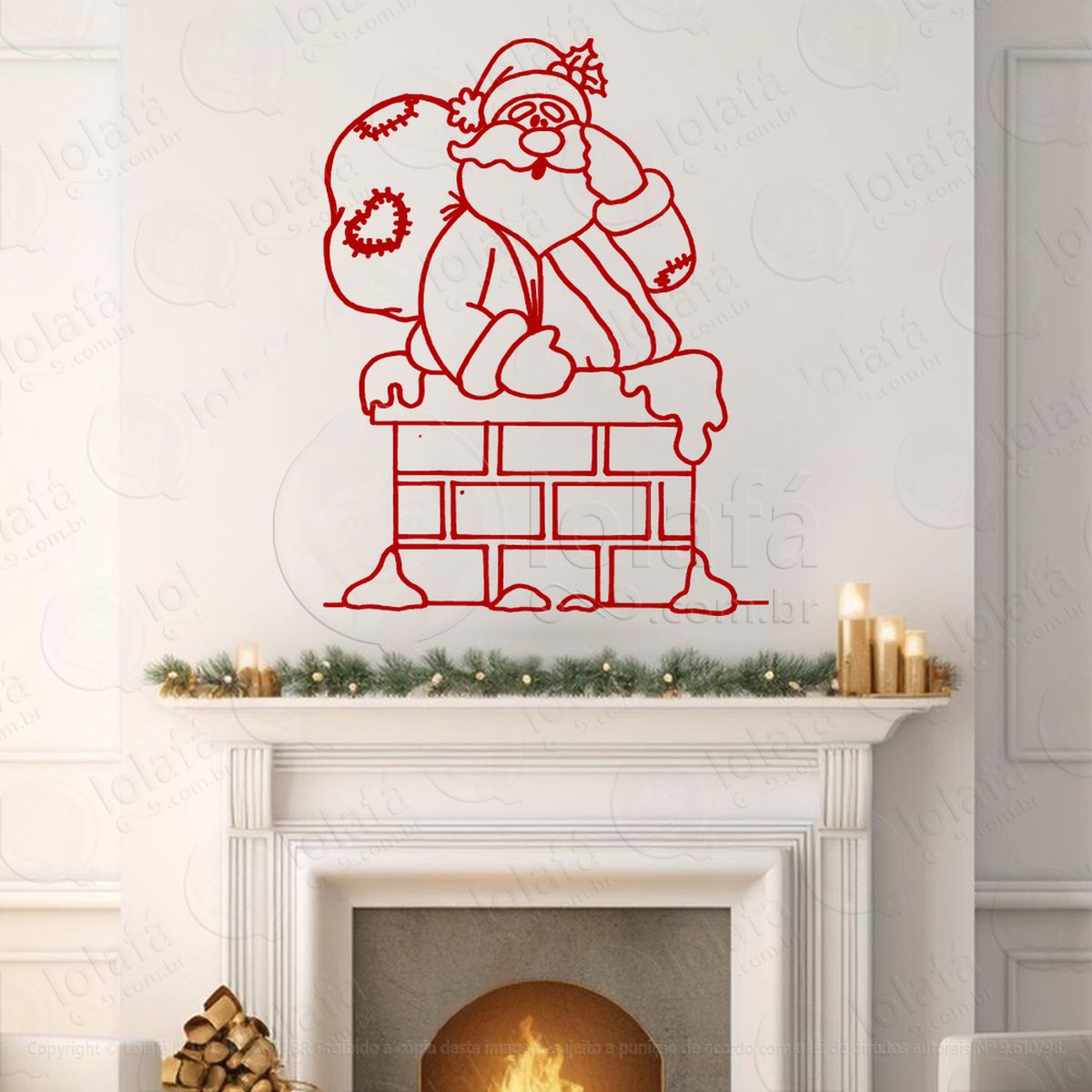 adesivo d natal 000742 2