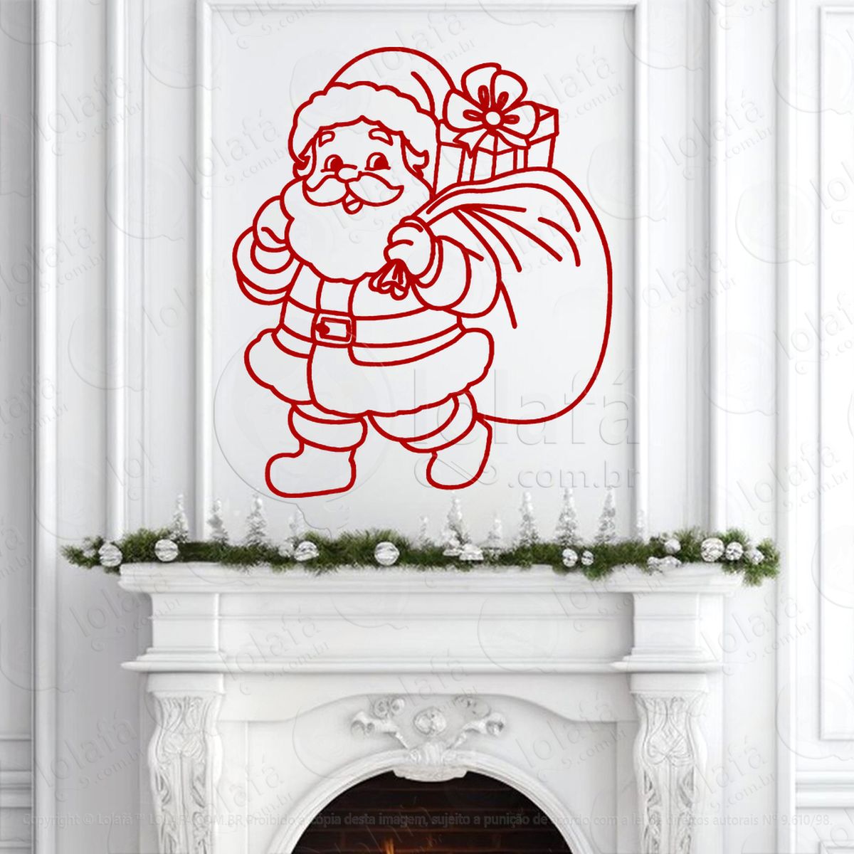 adesivo d natal 000750 2