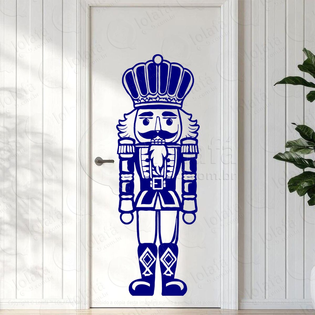 soldado quebra-nozes adesivos de natal mod:786