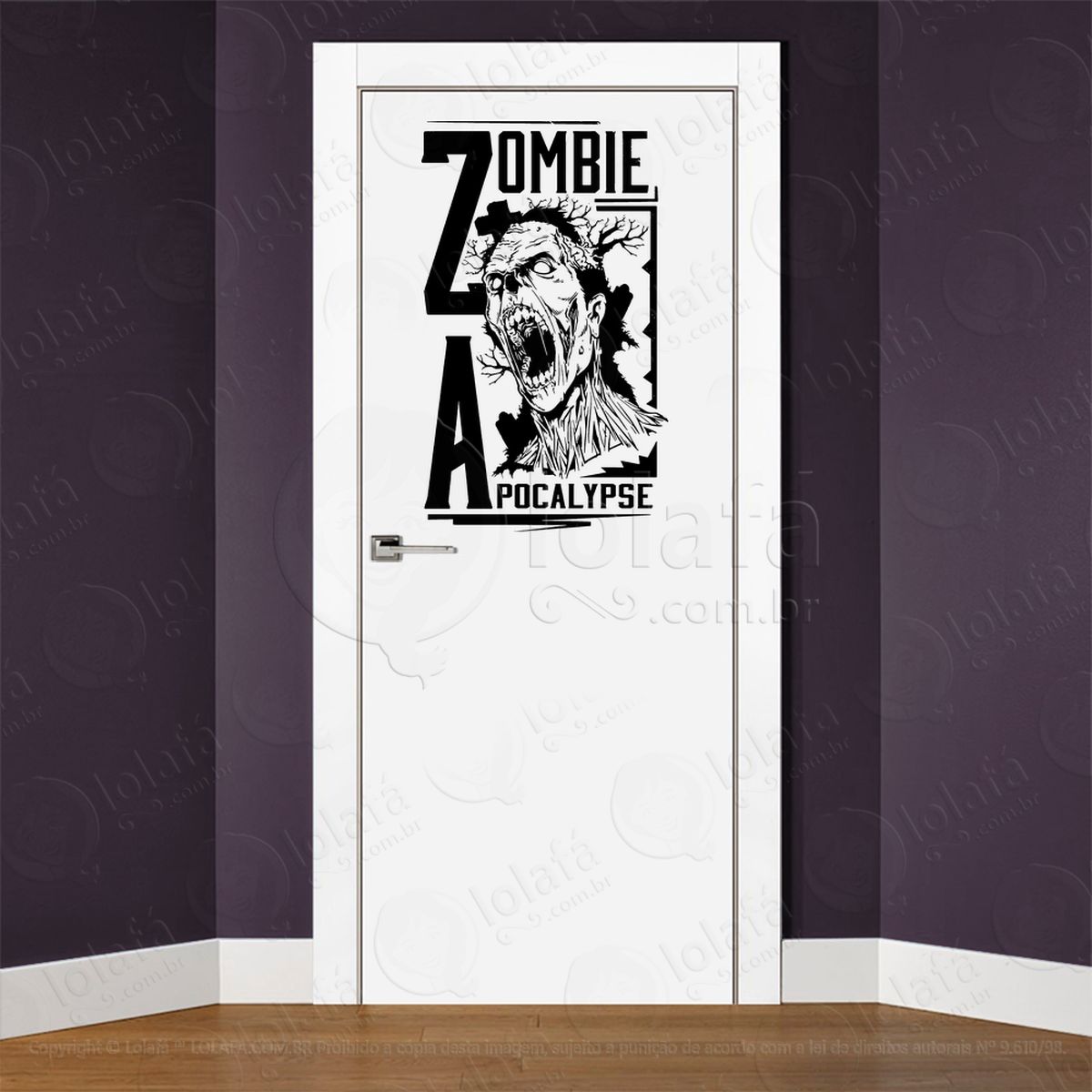 adesivo d zombie 000001 2
