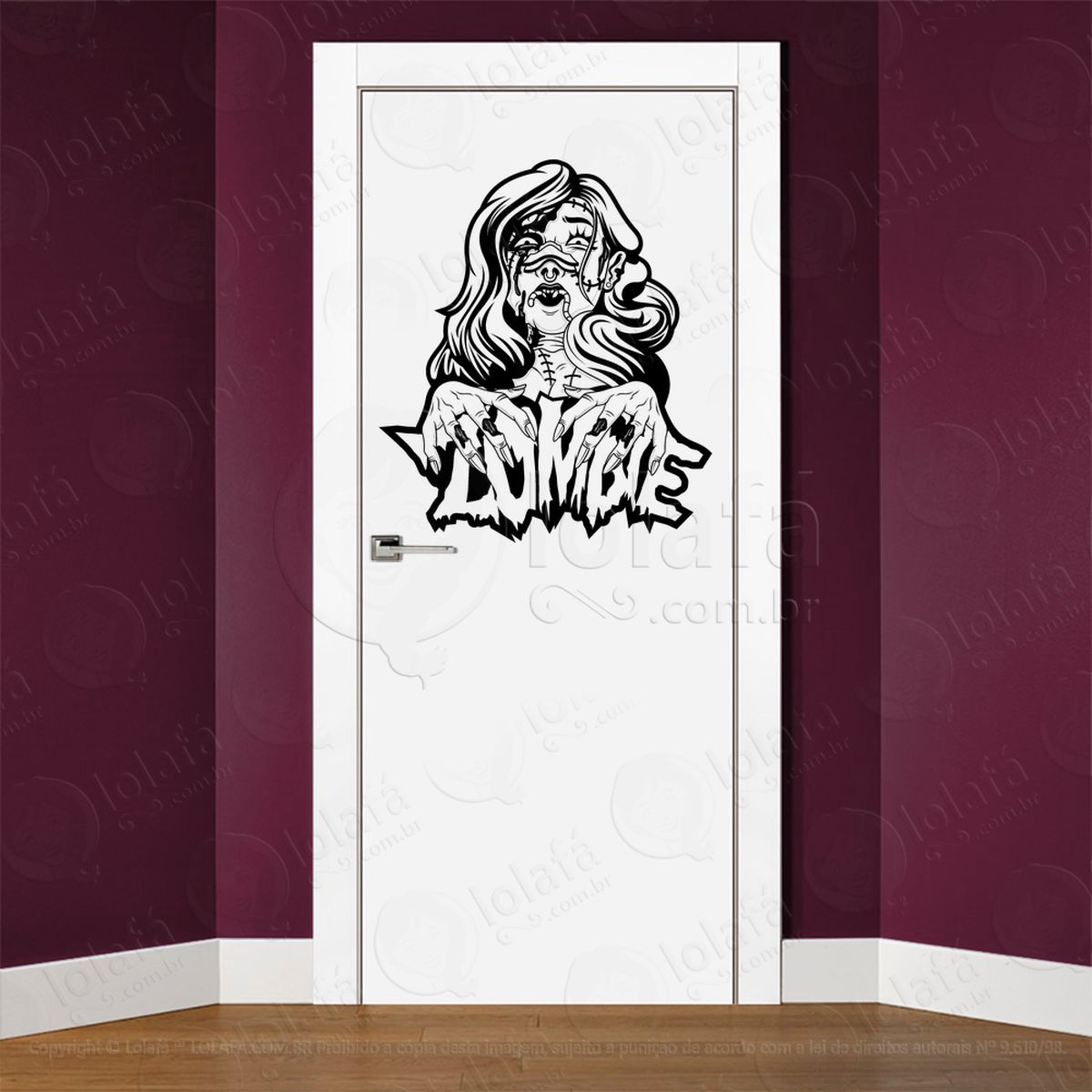 adesivo d zombie 000003 2