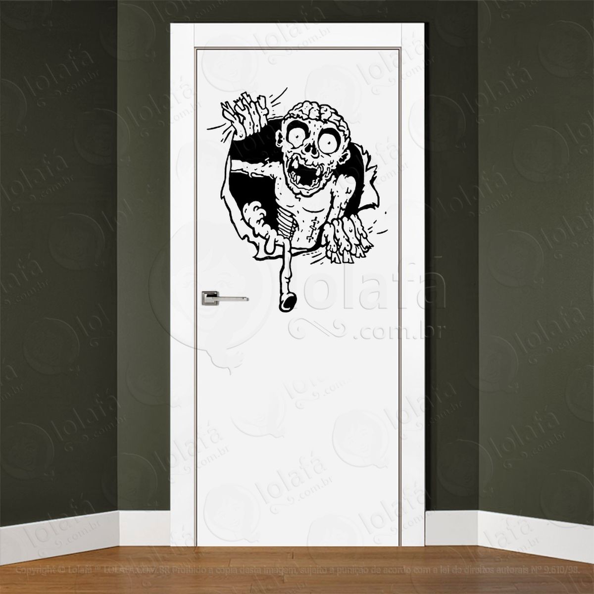 adesivo d zombie 000013 2