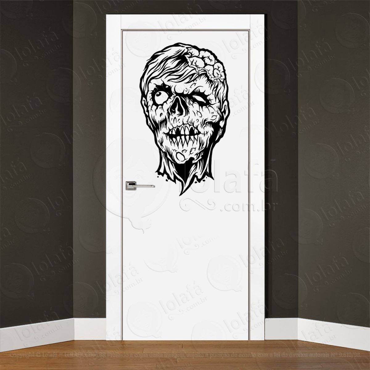 adesivo d zombie 000015 2