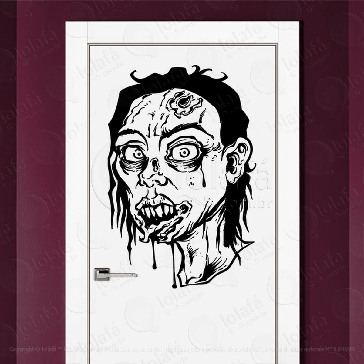 adesivos de zombies mod:16