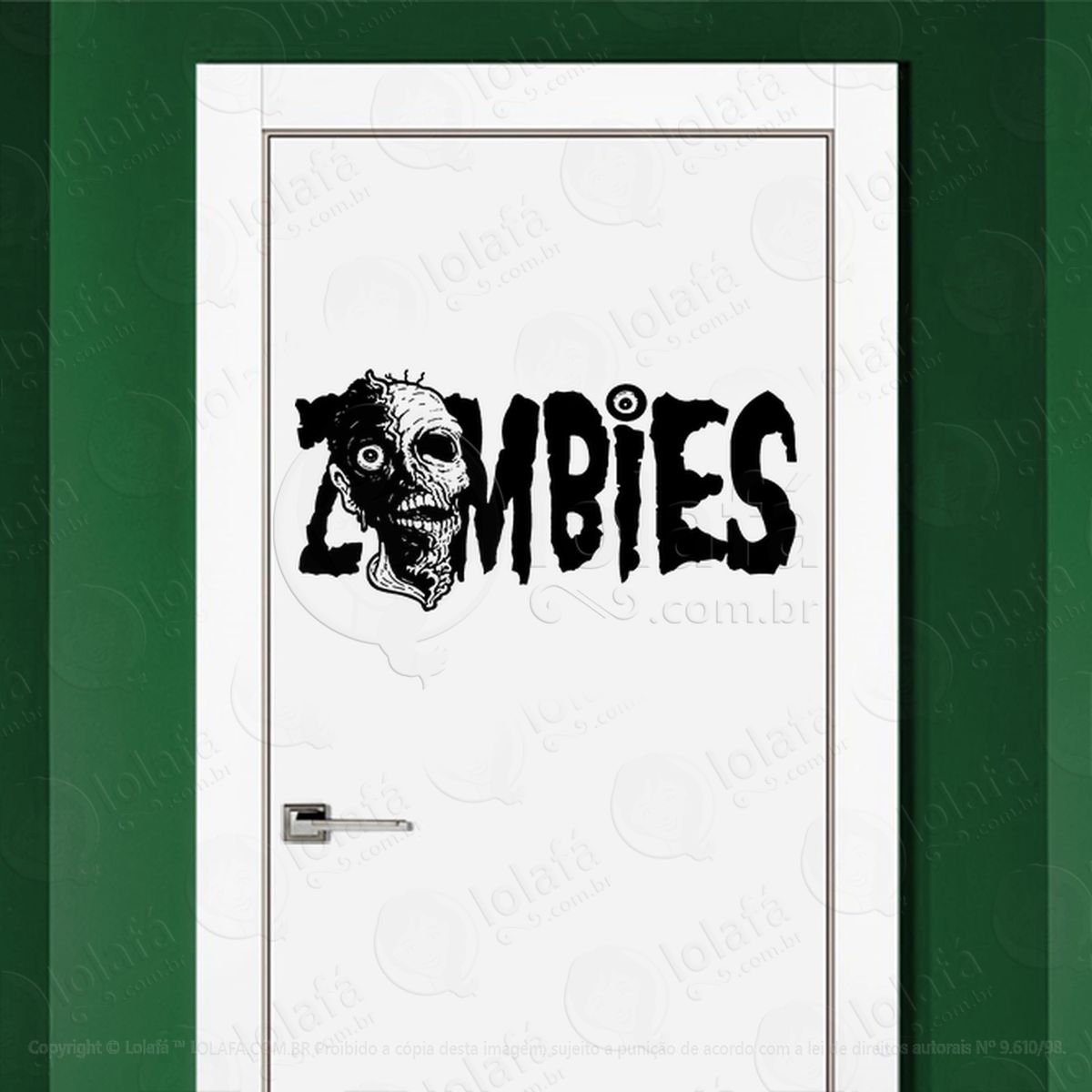 adesivos de zombies mod:23