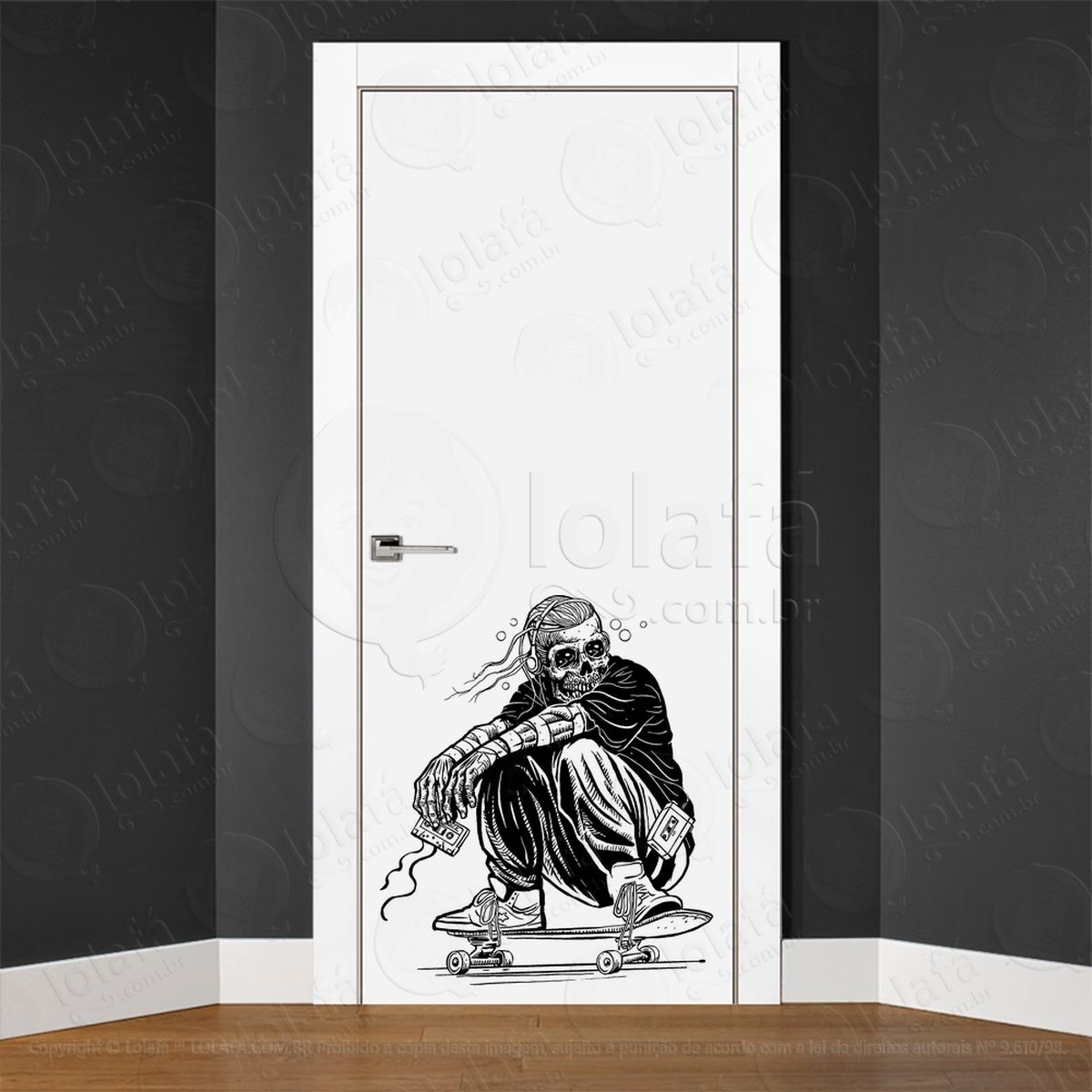 adesivo d zombie 000025 2