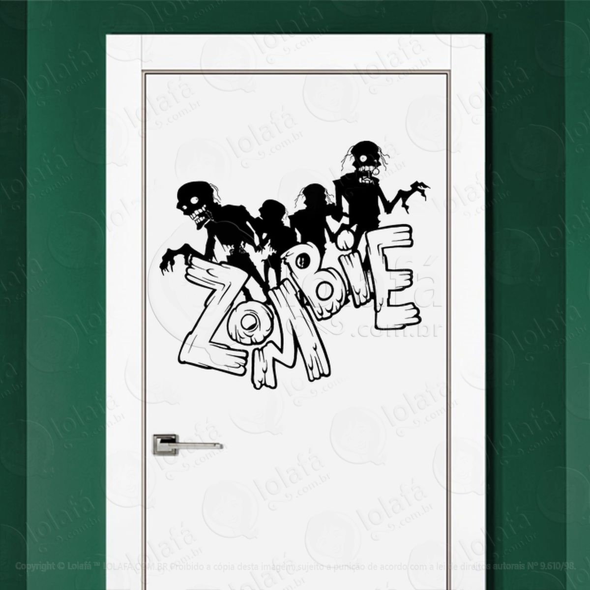 adesivos de zombies mod:26