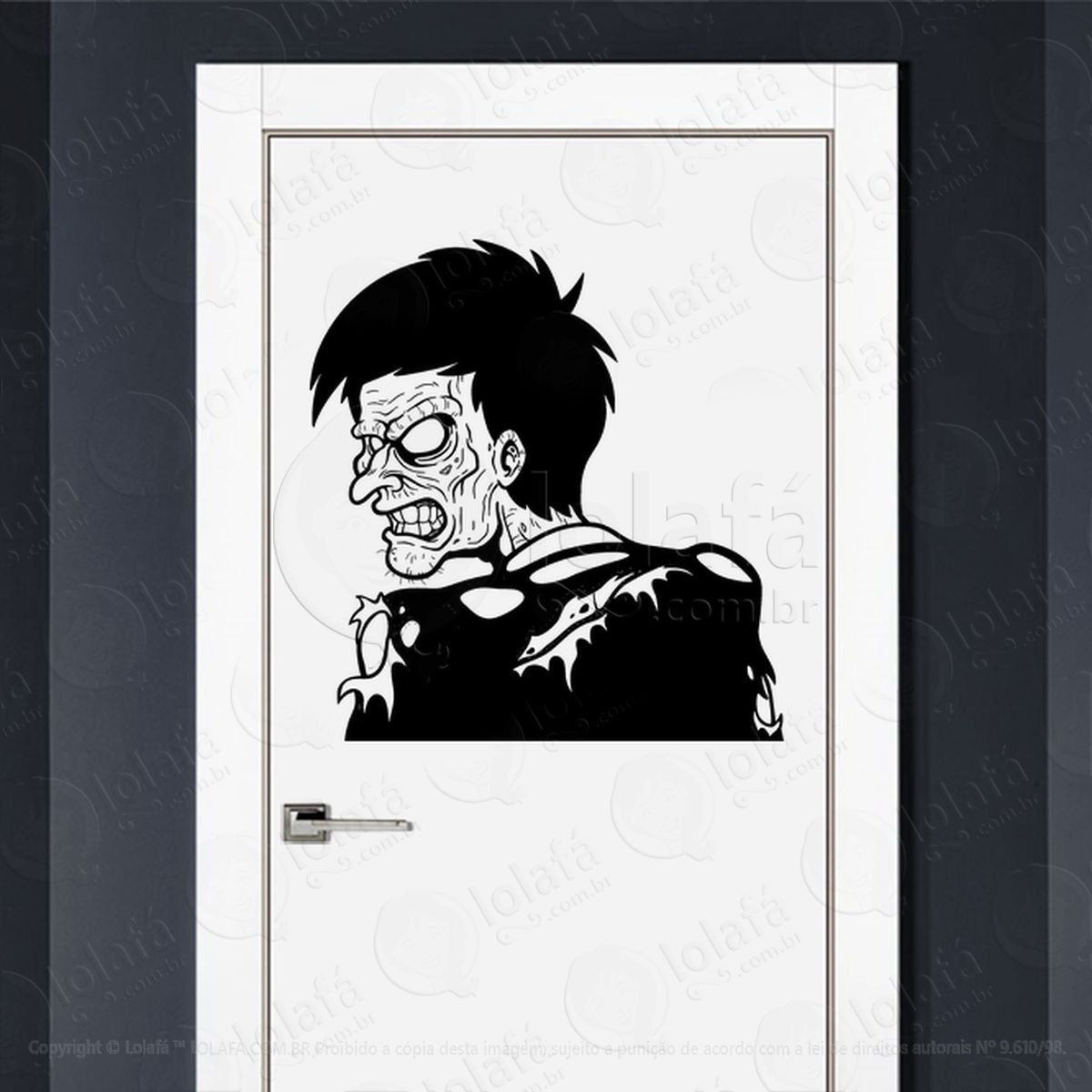 adesivos de zombies mod:29