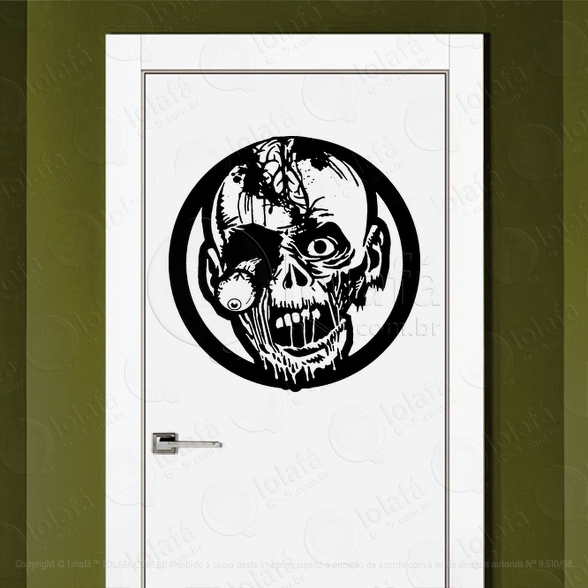 adesivos de zombies mod:31