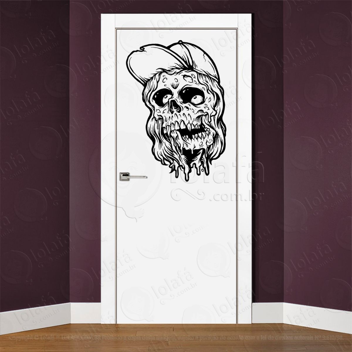 adesivo d zombie 000035 2