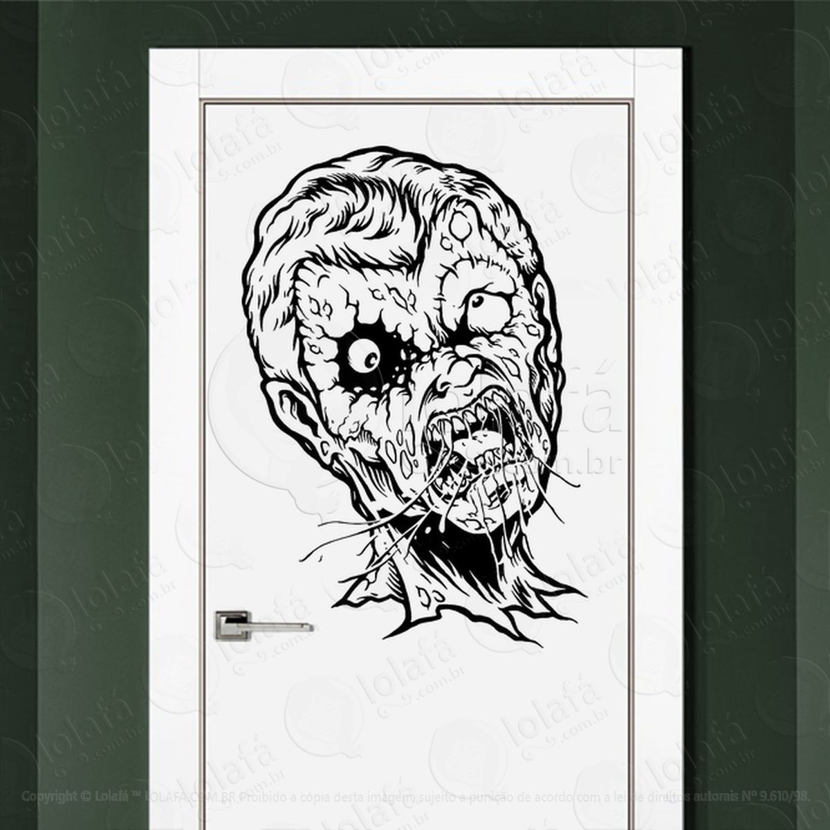 adesivos de zombies mod:36
