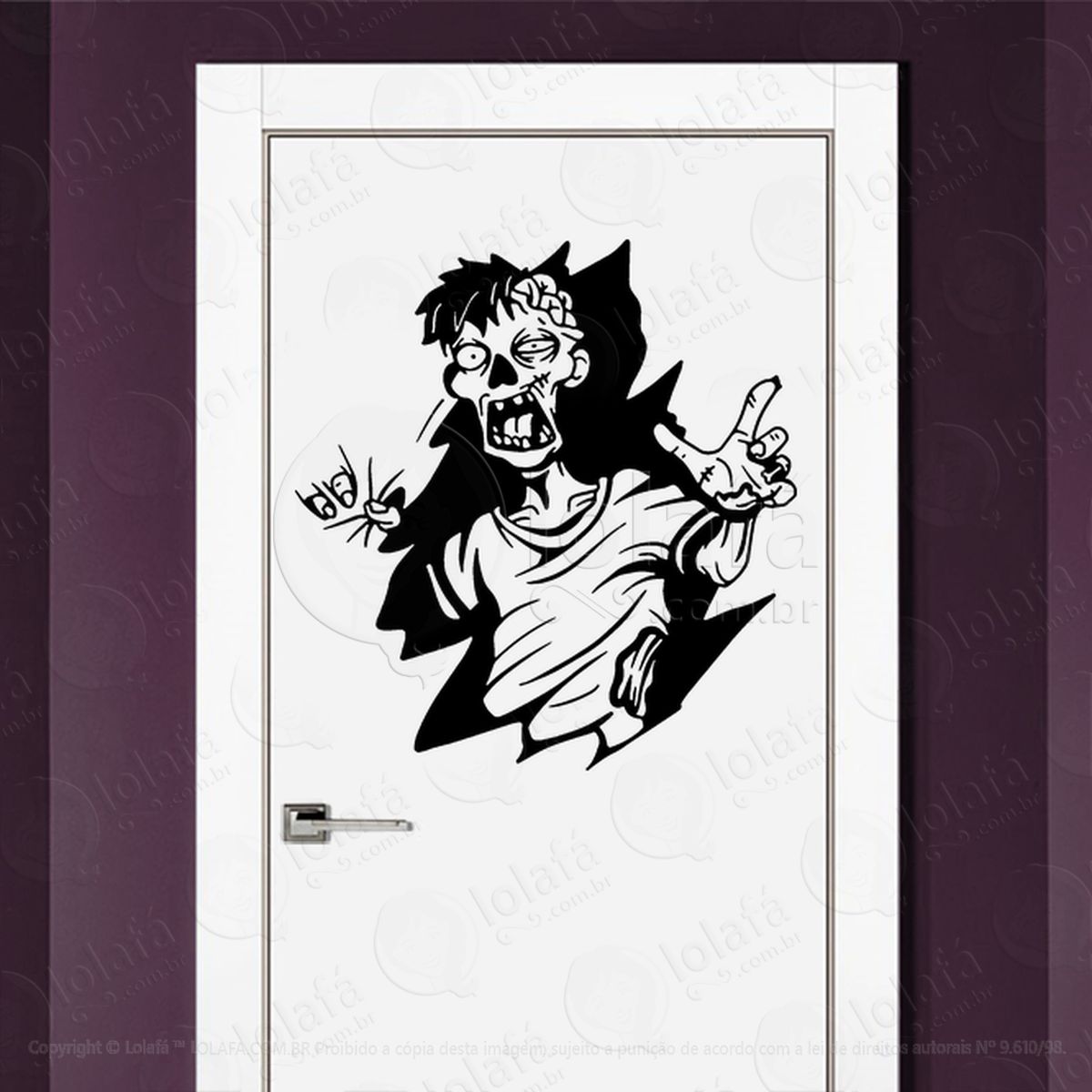 adesivos de zombies mod:40
