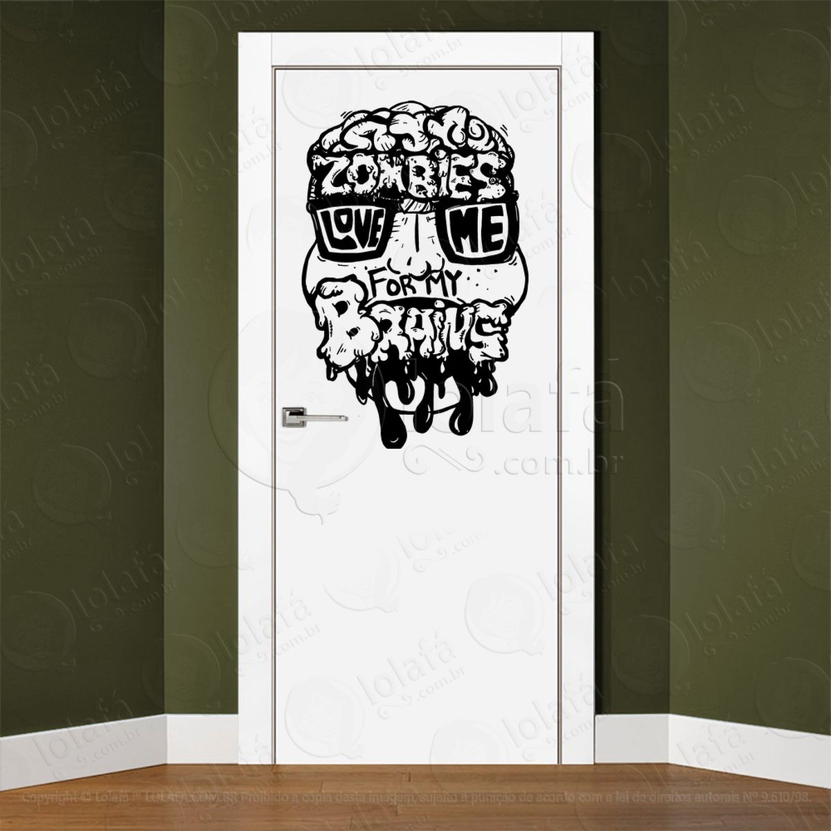 adesivo d zombie 000042 2