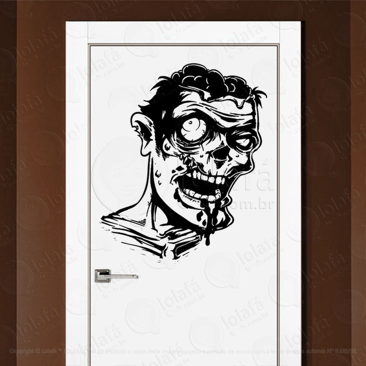 adesivos de zombies mod:46