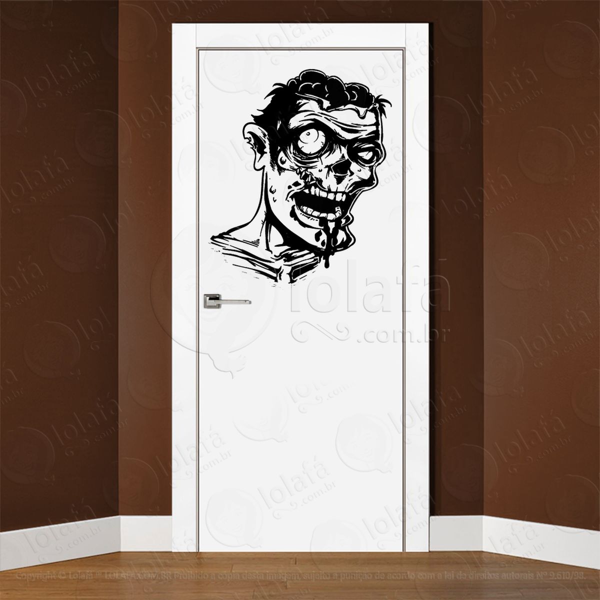 adesivo d zombie 000046 2