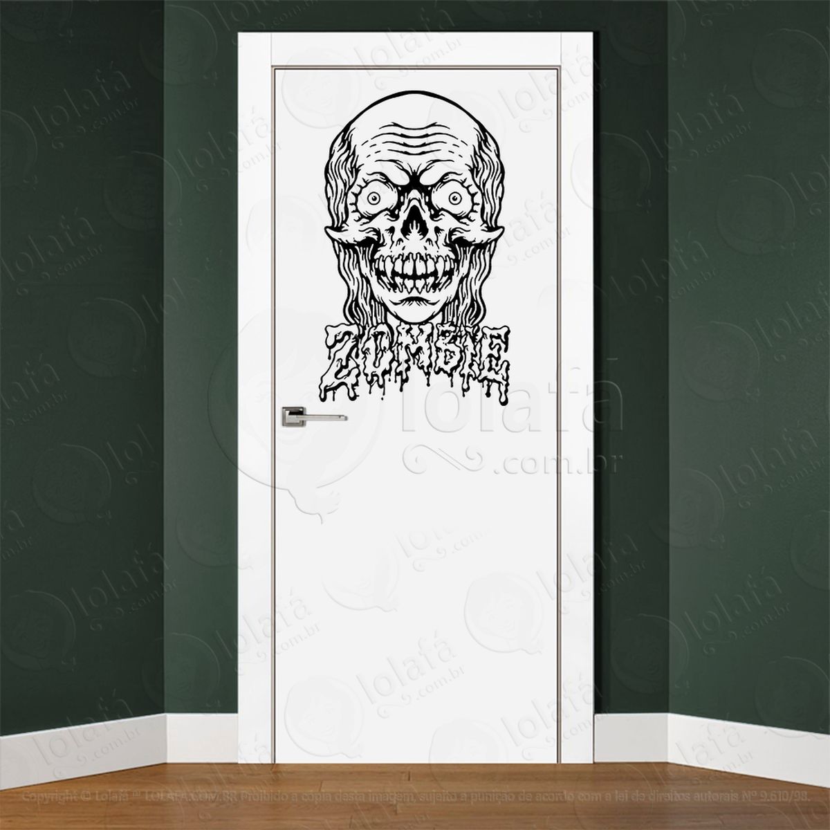 adesivo d zombie 000052 2
