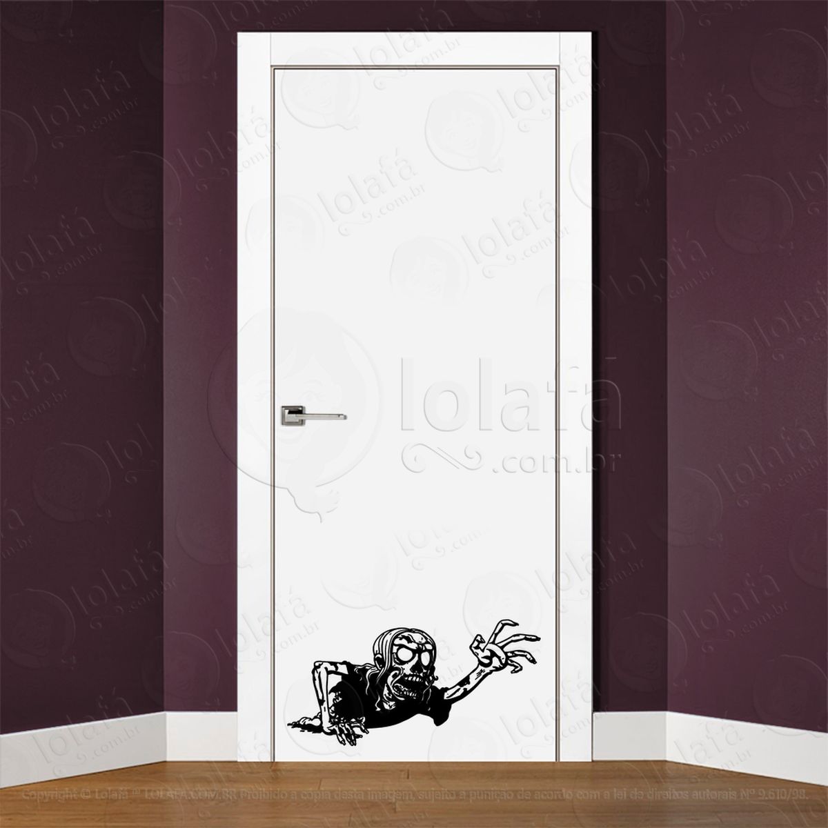 adesivo d zombie 000054 2