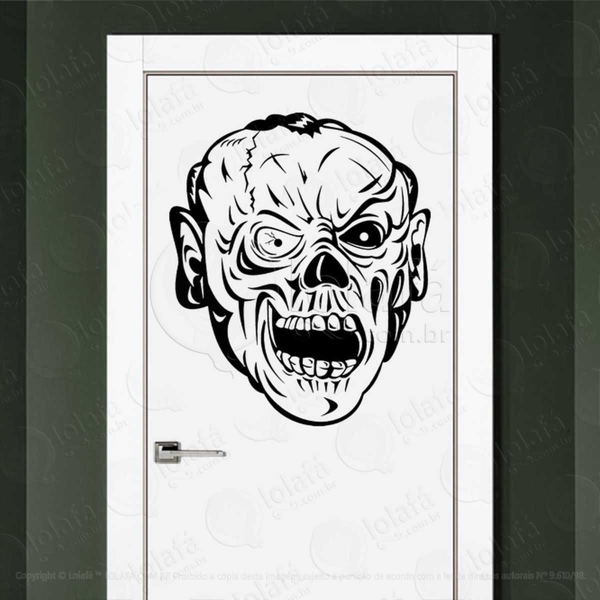 adesivos de zombies mod:56