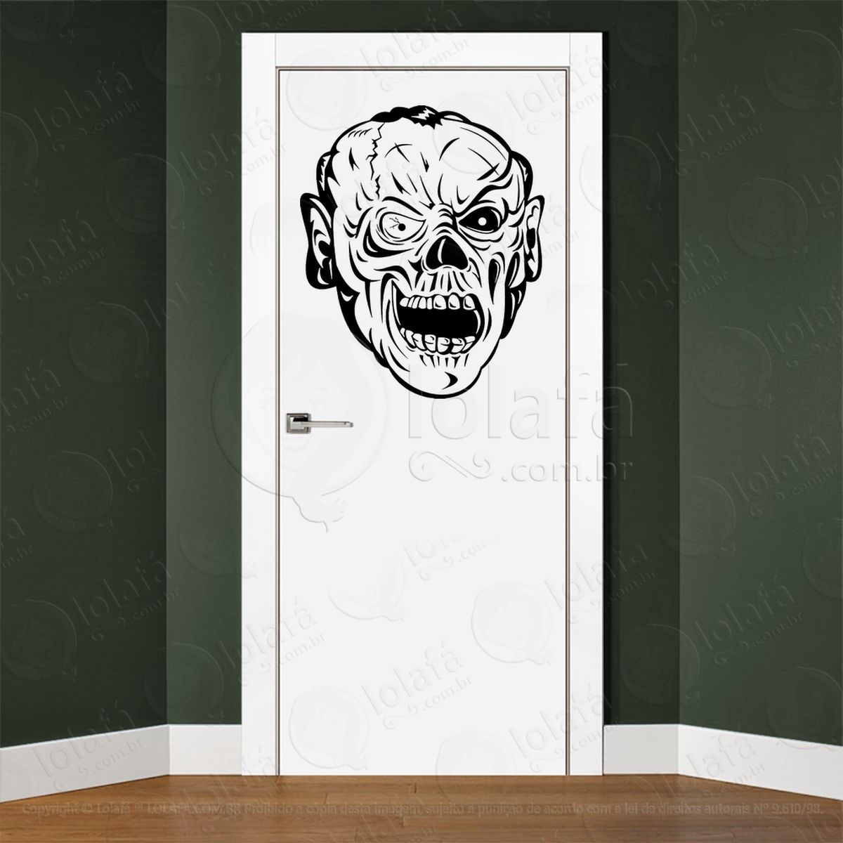 adesivo d zombie 000056 2