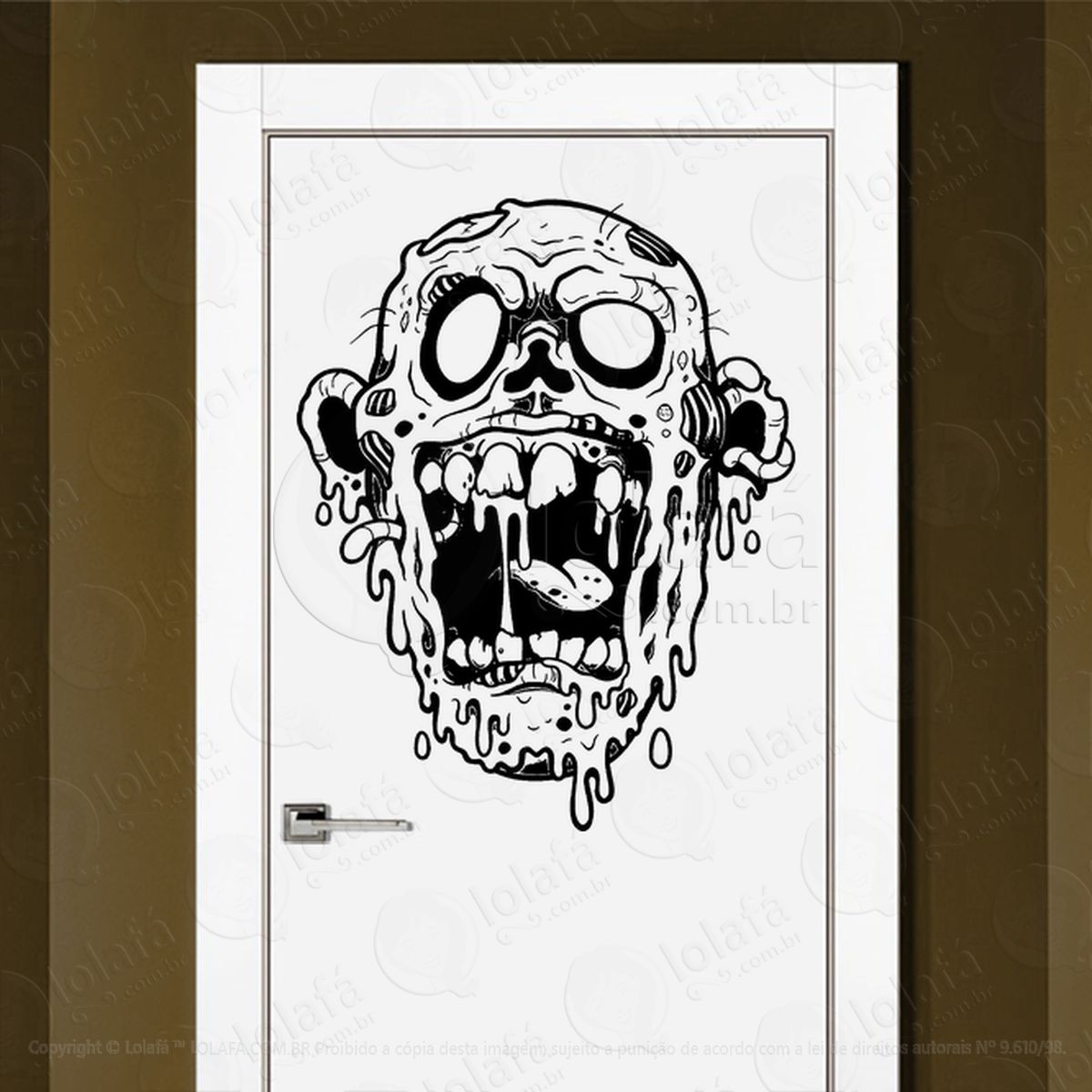 adesivos de zombies mod:57