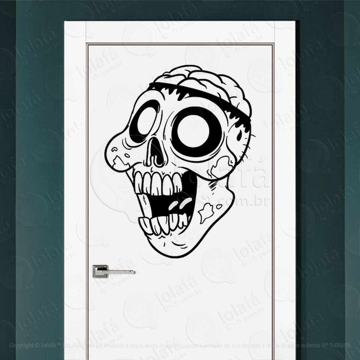 adesivos de zombies mod:64