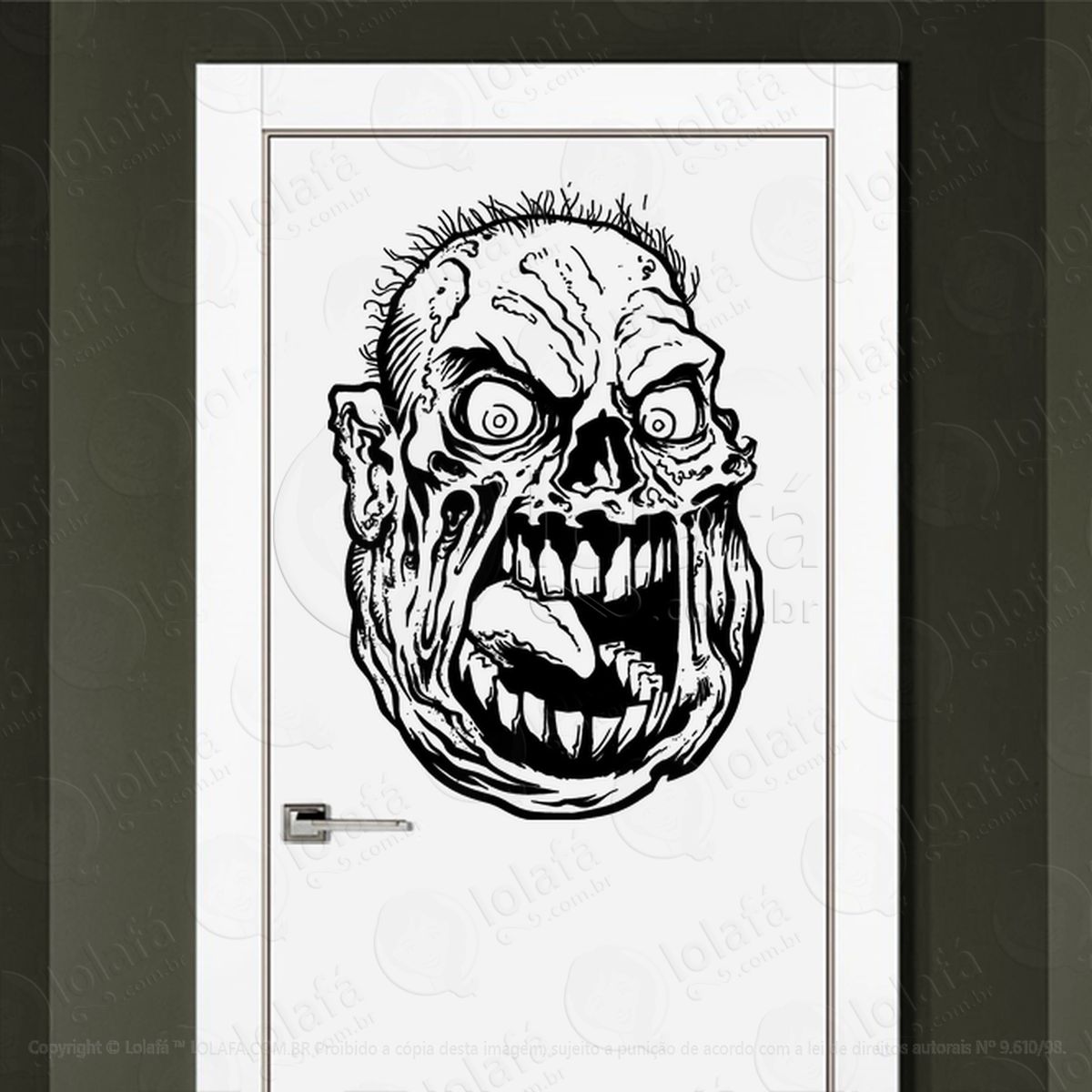 adesivos de zombies mod:70