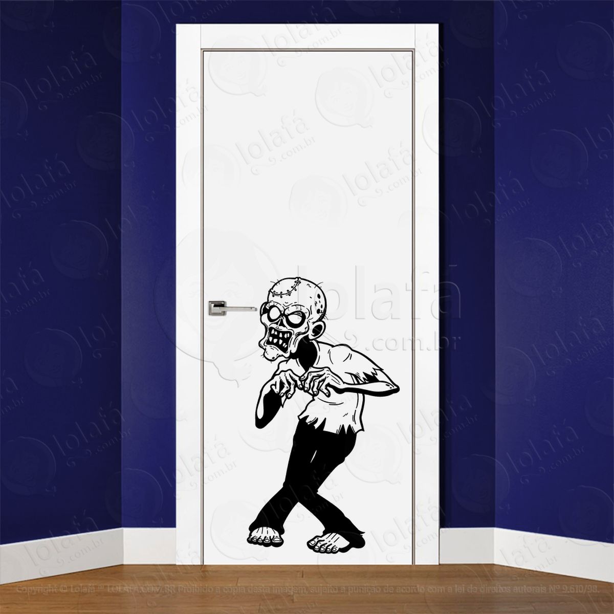 adesivo d zombie 000073 2