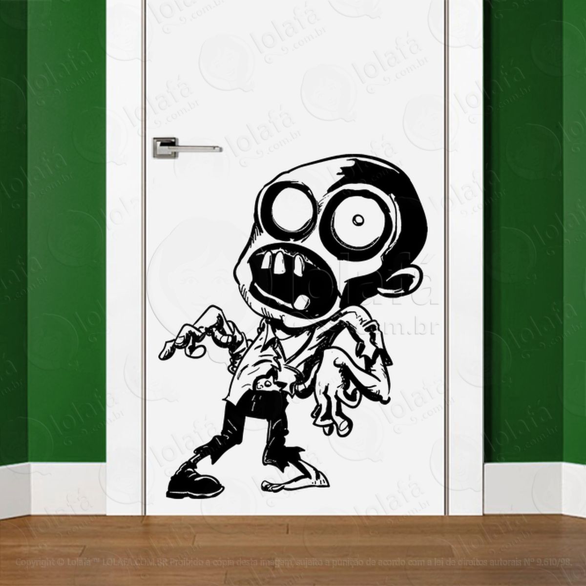 adesivos de zombies mod:79