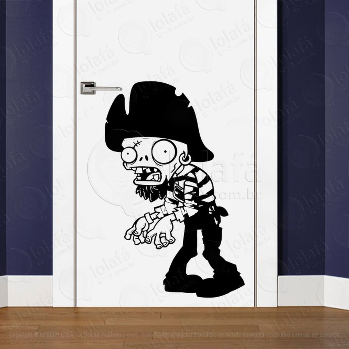 adesivos de zombies mod:85