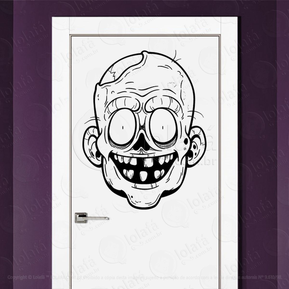 adesivos de zombies mod:87
