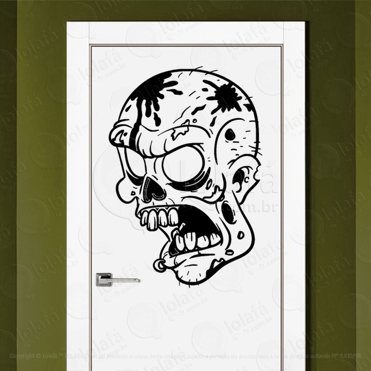 adesivos de zombies mod:88