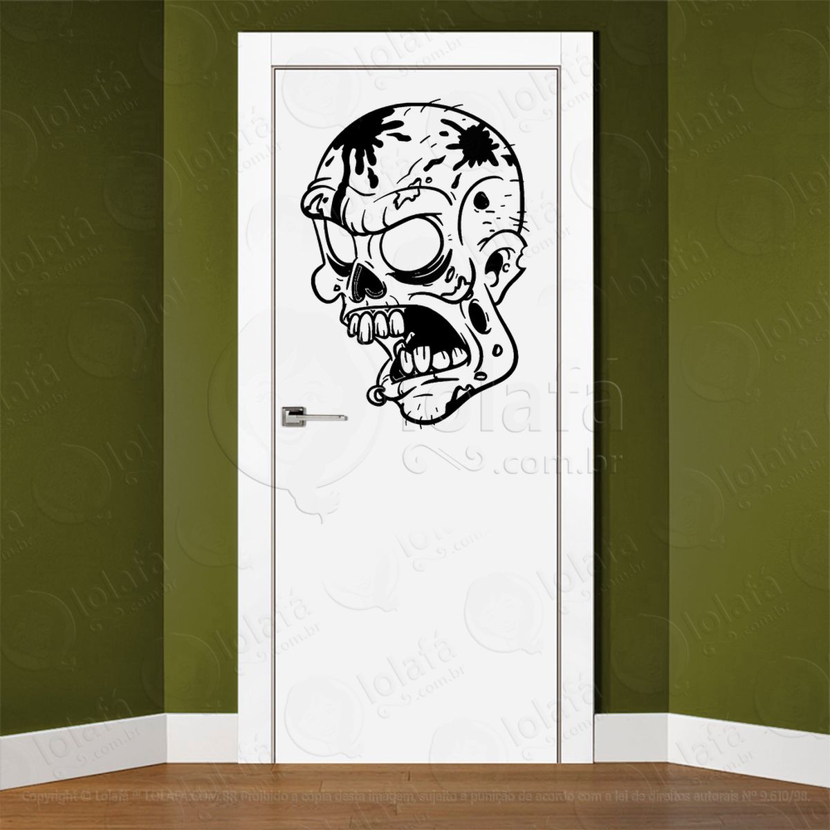 adesivo d zombie 000088 2