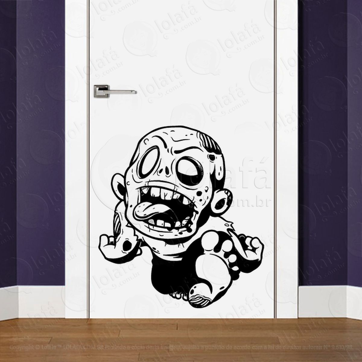 adesivos de zombies mod:92