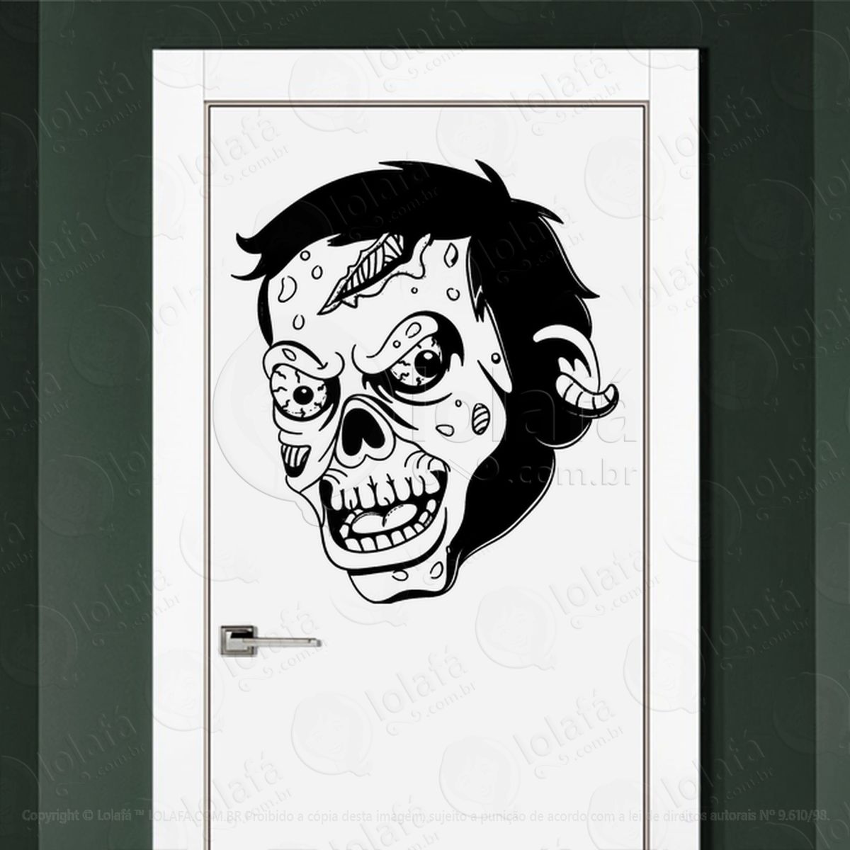 adesivos de zombies mod:109
