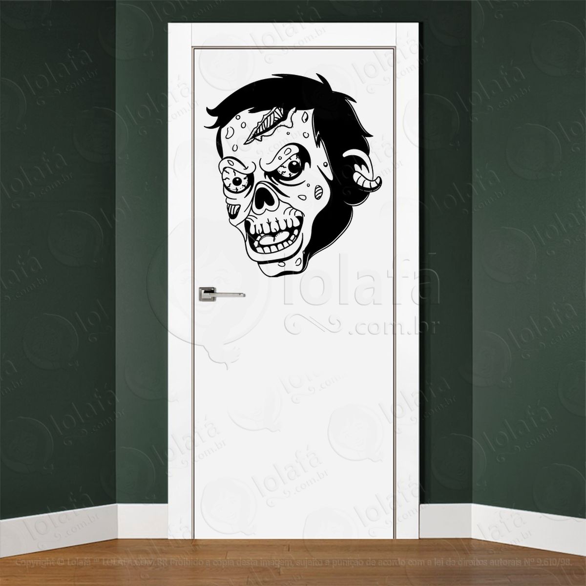 adesivo d zombie 000109 2