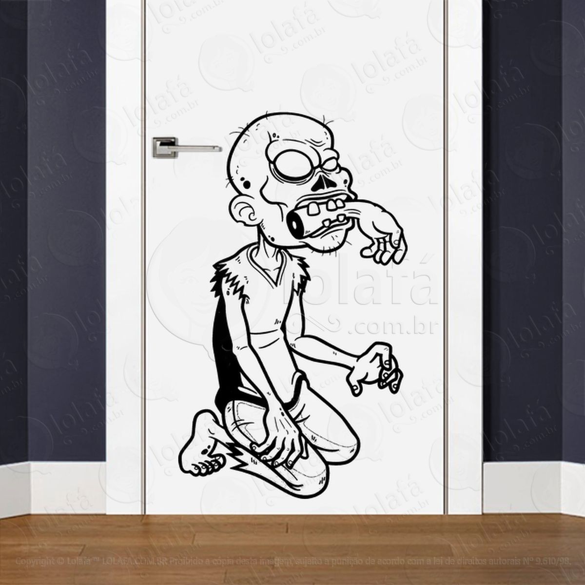 adesivos de zombies mod:110