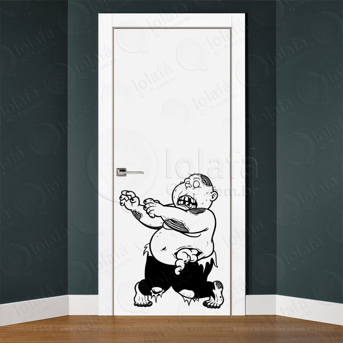 adesivo d zombie 000112 2