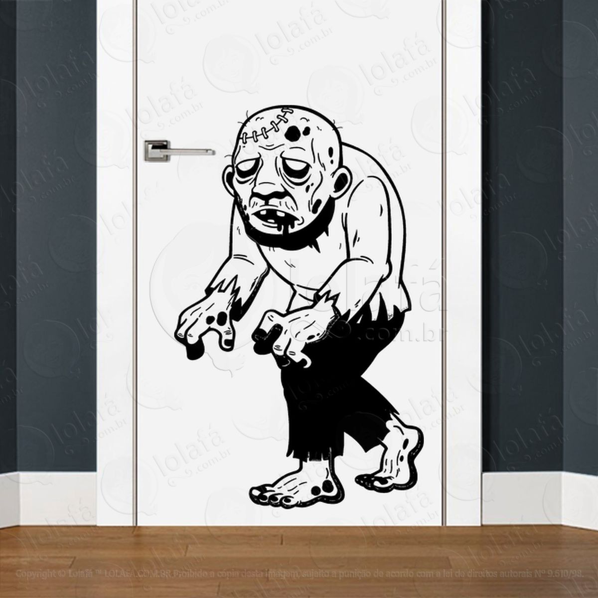 adesivos de zombies mod:125