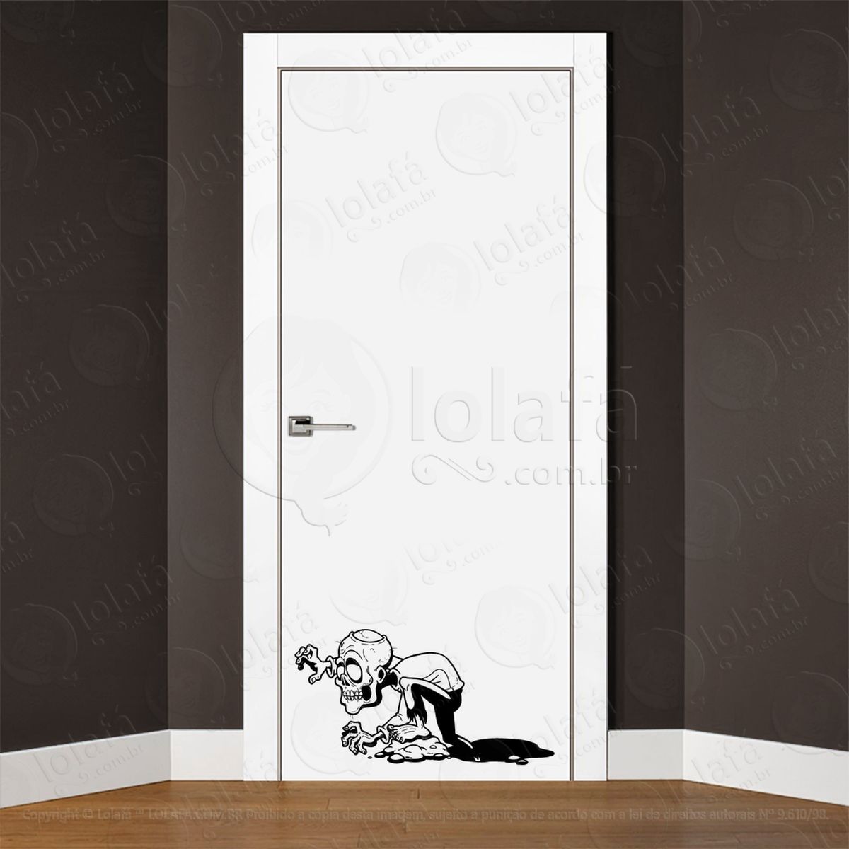adesivo d zombie 000126 2