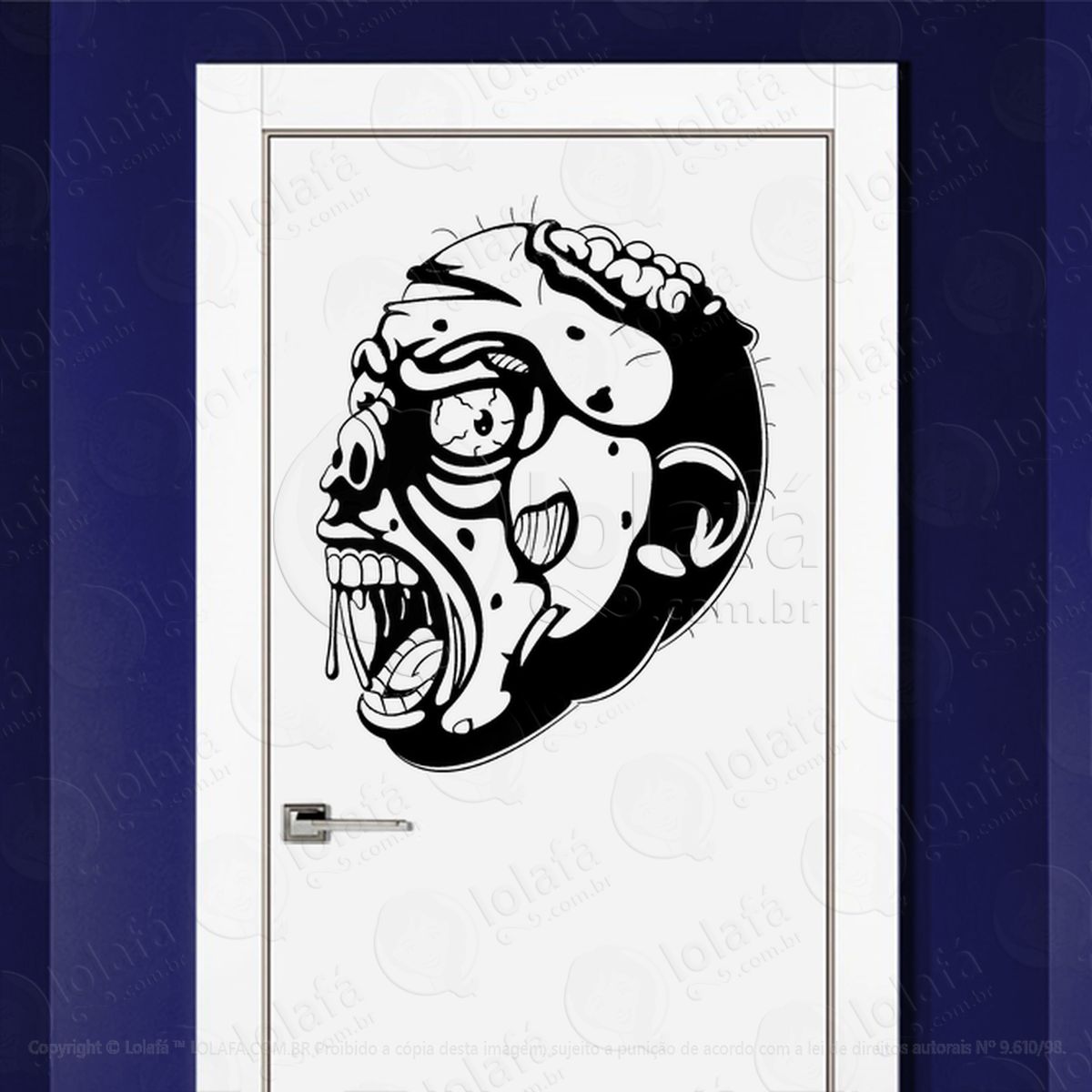 adesivos de zombies mod:130
