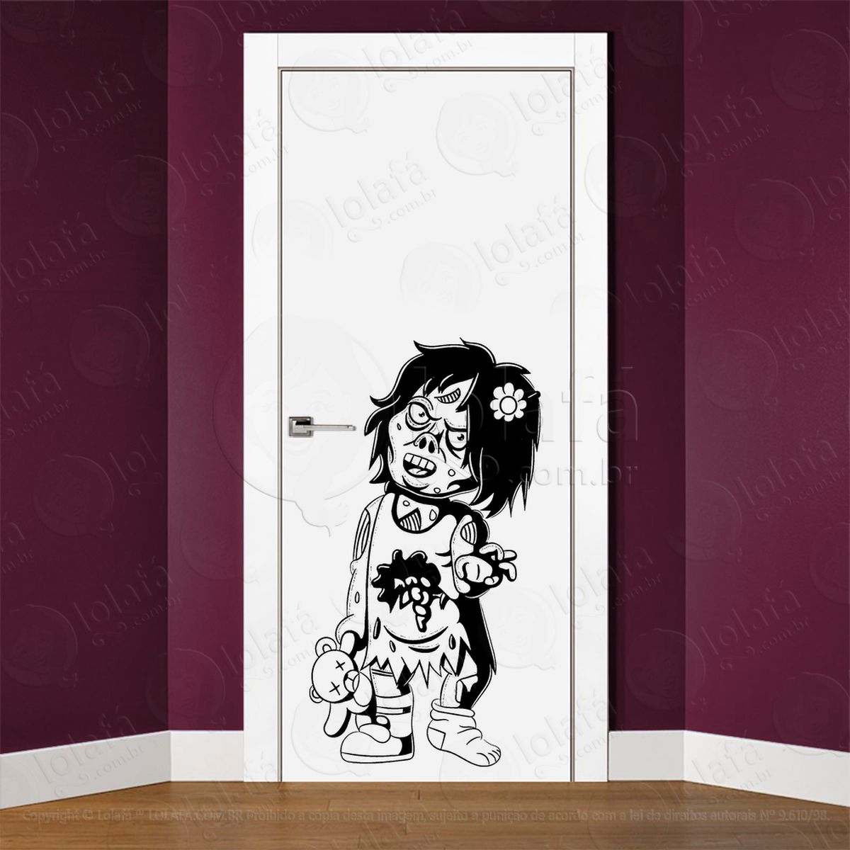 adesivos de zombies mod:133