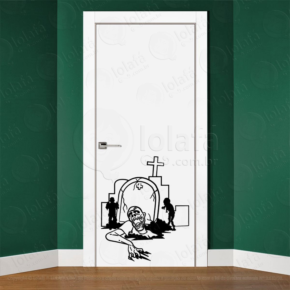 adesivo d zombie 000140 2