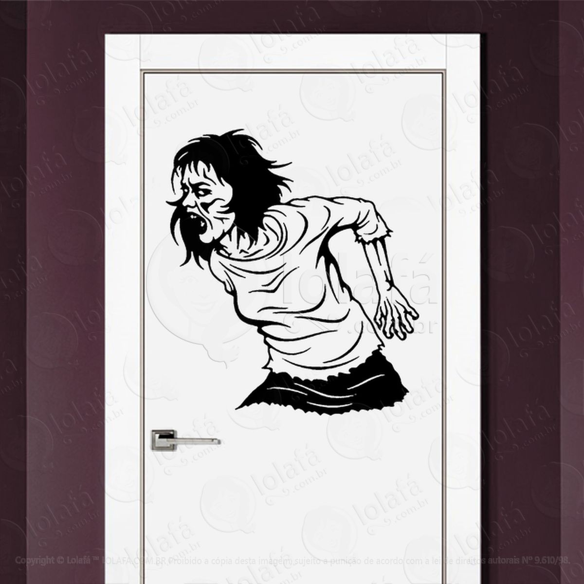 adesivos de zombies mod:144