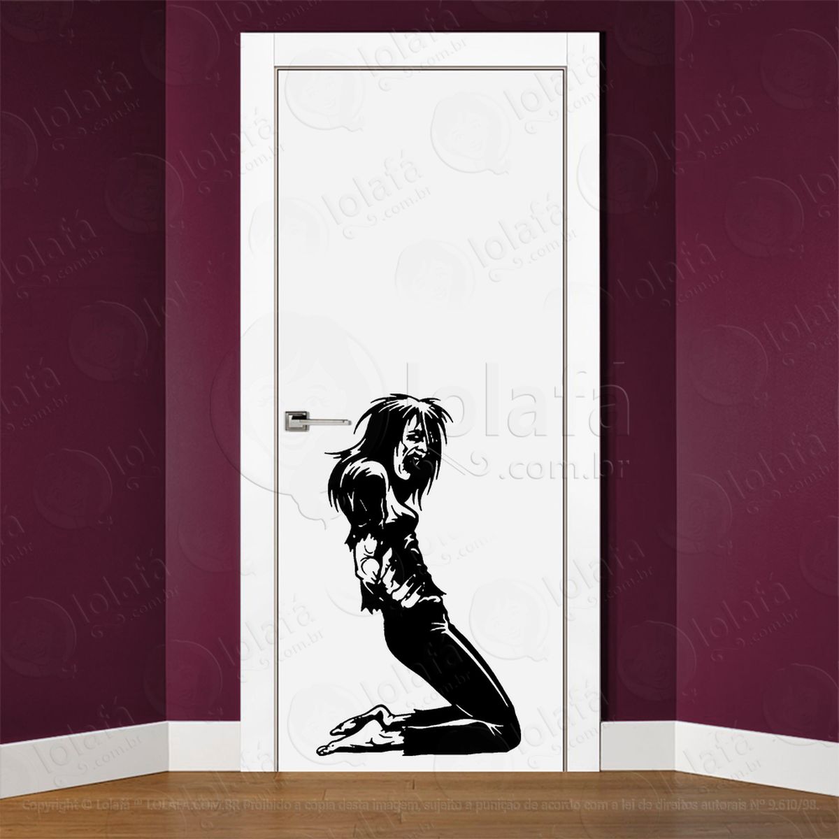adesivo d zombie 000145 2