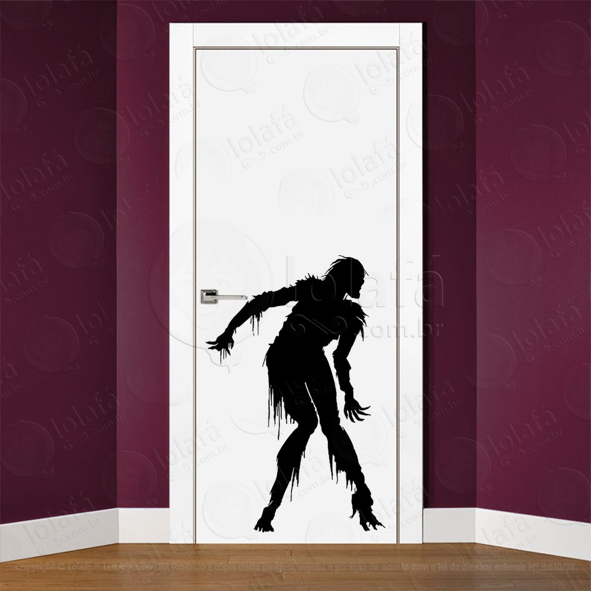 adesivo d zombie 000146 2