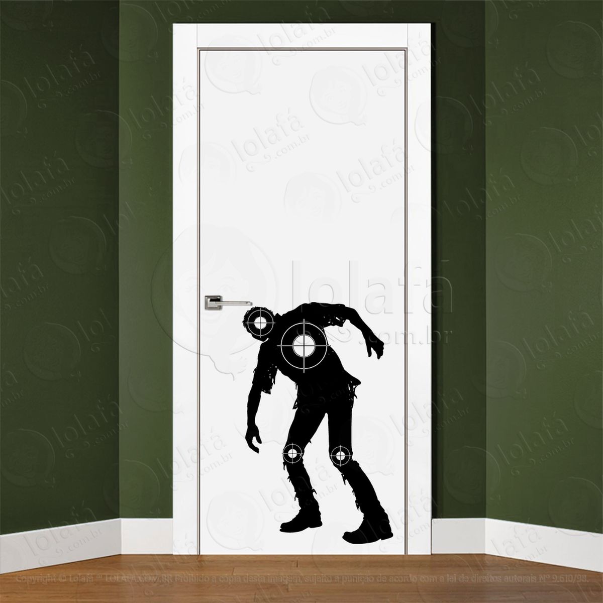 adesivo d zombie 000147 2