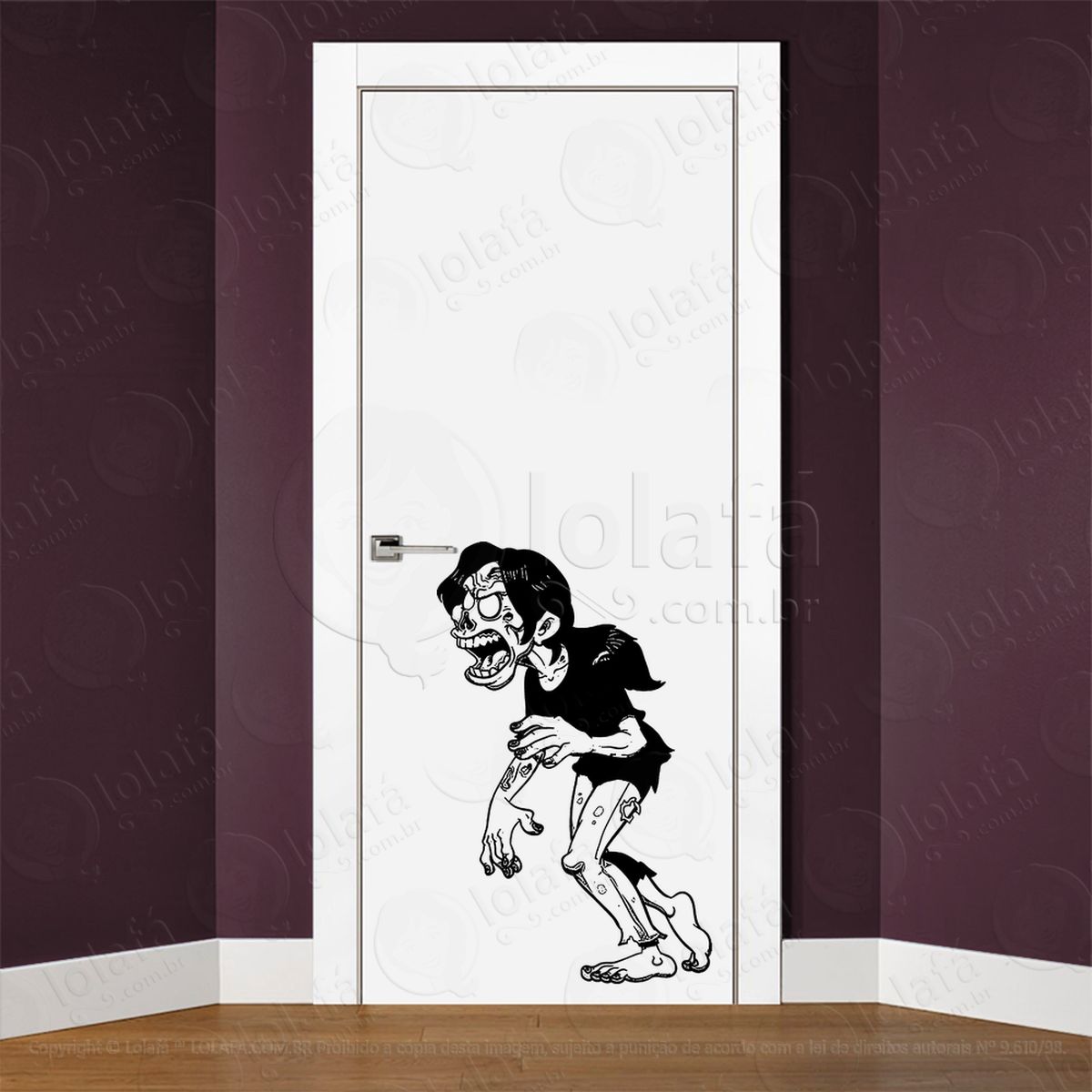 adesivo d zombie 000154 2