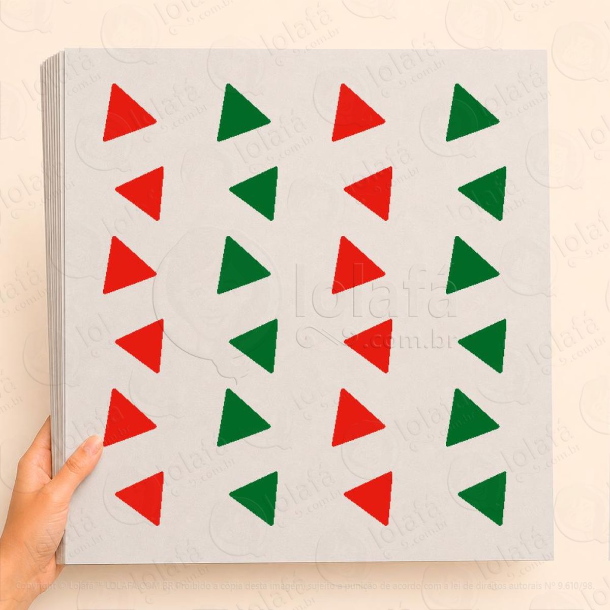 cartela de confetes (4) adesivos de natal mod:19